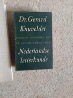 Dr Gerard Knuvelder beknopt handboek nederlandse letterkunde, Gelezen, Ophalen of Verzenden, Gerard Knuvelder, Nederland