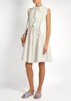 Moncler poplin dress jurk !!NIEUW!! maat 38 twv 475 euro, Zwart, Moncler, Nieuw, Boven de knie