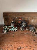 Clayre & Eef decoratie fiets 3 stuks, Ophalen of Verzenden, Zo goed als nieuw