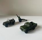 Dinky toys, militaire auto.s (3) meccano. 1960, Ophalen of Verzenden, Gebruikt, Overige typen, Dinky Toys