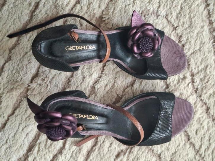 2 Paar Tango Dansschoenen Maat 39, Kleding | Dames, Schoenen, Zo goed als nieuw, Dansschoenen, Zwart, Ophalen of Verzenden