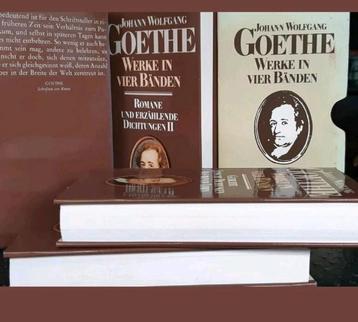 GOETHE "Werke in vierBänden". beschikbaar voor biedingen