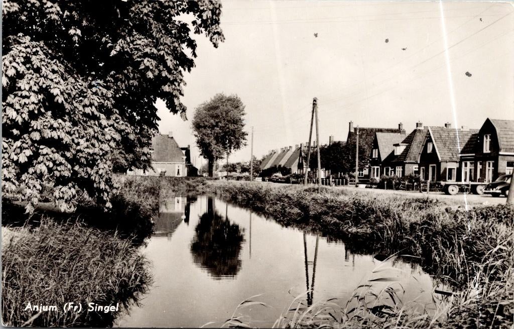 Anjum - Singel, Verzenden, 1960 tot 1980, Gelopen, Friesland