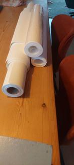 3 rollen (vlies) behang gratis, Ophalen of Verzenden, Minder dan 10 m², Wit