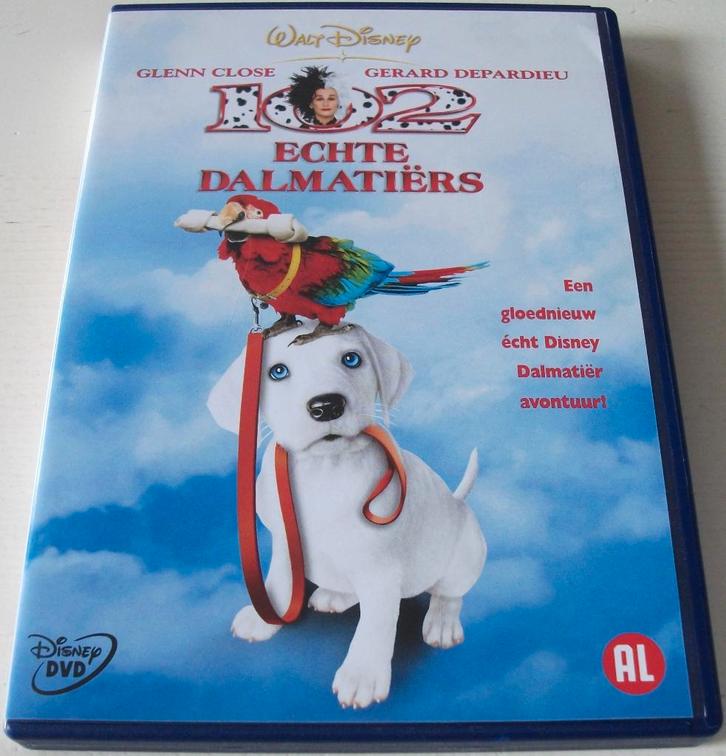 Dvd *** 102 ECHTE DALMATIËRS *** Walt Disney, Cd's en Dvd's, Dvd's | Kinderen en Jeugd, Zo goed als nieuw, Film, Avontuur, Alle leeftijden