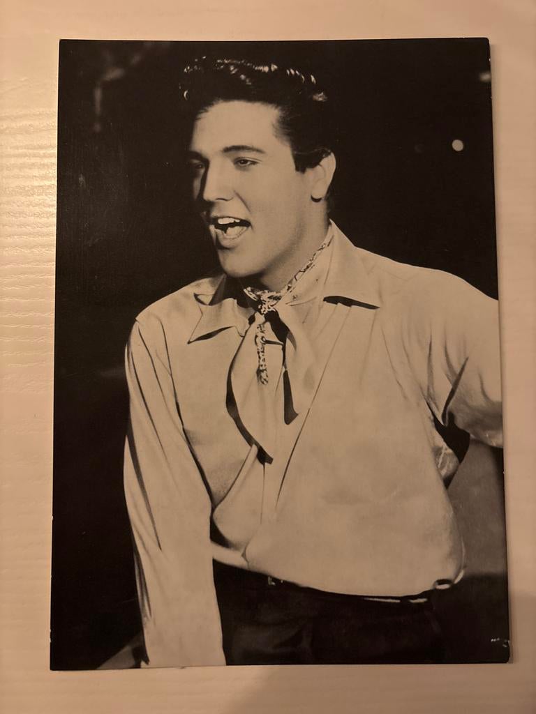 #27 Elvis Presley Foto - 15 x 21 cm, Ophalen of Verzenden, Gebruikt, Foto of Kaart
