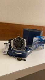 Martyn Line Heren Polshorloge - Nieuw, Sieraden, Tassen en Uiterlijk, Horloges | Heren, Overige merken, Overige materialen, Leer