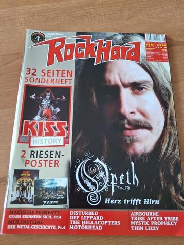 Rock Hard magazine Kiss special Deicide Opeth King Diamond beschikbaar voor biedingen