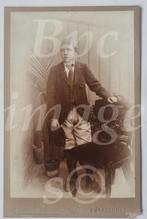 Kabinetfoto jongen Den Haag Lierop? 12 jaar 1902, Verzamelen, Foto's en Prenten, Gebruikt, Verzenden, Foto, Voor 1940