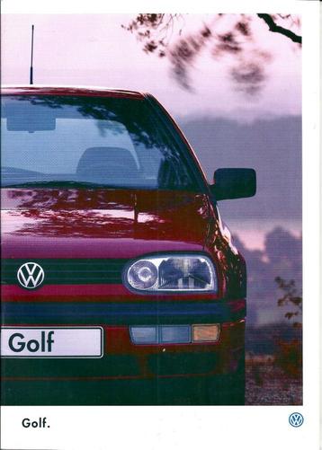 Brochure VW Golf 1997 beschikbaar voor biedingen