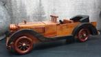 Houten Auto <> OLDTIMER <> Fantasie-model 43 x 12 cm., Ophalen of Verzenden