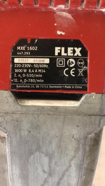 Flex te koop in zeer goede staat beschikbaar voor biedingen