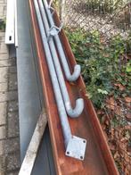Trapleuning drie stuks gegalvanceerde, Doe-het-zelf en Verbouw, Metalen, Ophalen, Nieuw, IJzer