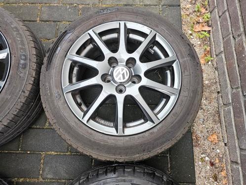 Vw.Polo 15 inch RIAL velgen met goede zomerbanden, Auto-onderdelen, Banden en Velgen, Zomerbanden, 15 inch, 185 mm, Ophalen