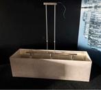 Mooie als nieuwe rechthoekige grote hanglamp, Ophalen, Zo goed als nieuw, Metaal