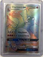 Zeldzaam: Stage 2 | Pokemon Kaart |  Charizard GX hp250, Hobby en Vrije tijd, Ophalen, Zo goed als nieuw, Losse kaart, Foil