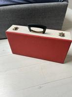 Vintage Platenkoffer, Ophalen of Verzenden, Gebruikt, Overige instrumenten, Flightcase