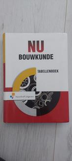 Nu Bouwkunde Tabellenboek, Ophalen of Verzenden, Nieuw, Overige niveaus
