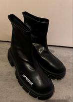 Love Moschino Laarzen Zwart Maat 39 geen Guess, Michael Kors, Ophalen of Verzenden, Zo goed als nieuw, Zwart, Lage of Enkellaarzen
