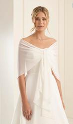 Stola Bianco evento, Kleding | Dames, Trouwkleding en Trouwaccessoires, Ophalen of Verzenden, Zo goed als nieuw, Accessoires