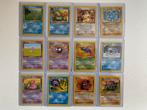 Pokémon Kaarten 1995 - base Set - First editions, Ophalen of Verzenden, Zo goed als nieuw, Meerdere kaarten
