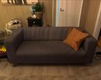 Grijze stoffen bank - comfortabel en stijlvol, Gebruikt, 150 tot 200 cm, Tweepersoons, 75 tot 100 cm