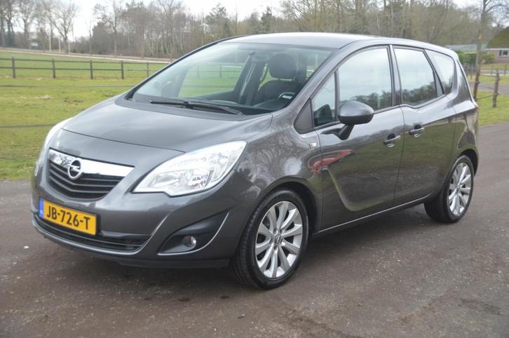 Opel Meriva 1.4 Turbo Edition Airco Cruise 17 inch, Auto's, Opel, Bedrijf, Te koop, Meriva, ABS, Airbags, Airconditioning, Alarm