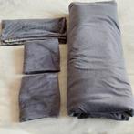 Optidee optimink beddengoed grijs/lichtgrijs, Dekbedovertrek, Tweepersoons, Ophalen of Verzenden, Zo goed als nieuw