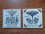 2 tegeltjes koninklijk huis  1967, Ophalen of Verzenden