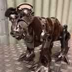 IJzeren dinosaurus - t rex - upcycling - metal art, Gebruikt, N, O, Ophalen of Verzenden