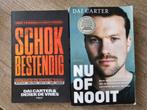 Dai Carter Boeken: Schokbestendig & Nu of Nooit, Ophalen of Verzenden, Gelezen, Dai Carter, Derek de Vries