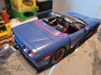 Chevrolet corvette cabrio zeldzame kleur, Hobby en Vrije tijd, Modelauto's | 1:18, Burago, Ophalen of Verzenden, Zo goed als nieuw