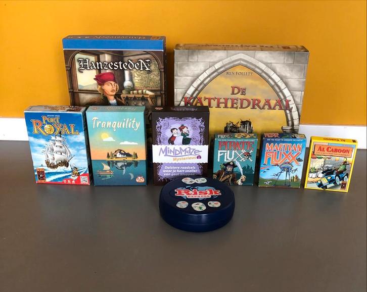 Diverse bord- en kaartspellen te koop!, Hobby en Vrije tijd, Gezelschapsspellen | Bordspellen, Gebruikt, Ophalen of Verzenden