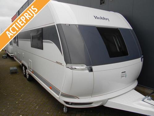 Hobby Prestige 650 UFF 2200 KG as,airco, Caravans en Kamperen, Caravans, Bedrijf, tot en met 4, Rondzit, Hobby, Overige typen