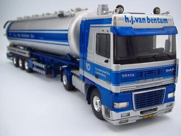 Tekno - DAF 95XF Tankwagen '' van Bentum '' 1:50 beschikbaar voor biedingen