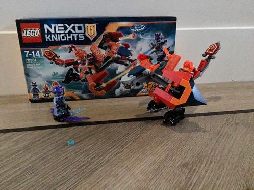 Lego Nexo Knights Drop Dragon, Kinderen en Baby's, Speelgoed | Duplo en Lego, Zo goed als nieuw, Lego, Complete set, Ophalen of Verzenden