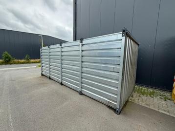 Te koop: demontabele container blik beschikbaar voor biedingen