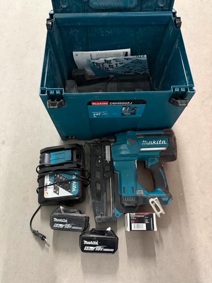 Makita DBN600ZJ Accu Nagelpistool, Doe-het-zelf en Verbouw, Gereedschap | Handgereedschap, Ophalen