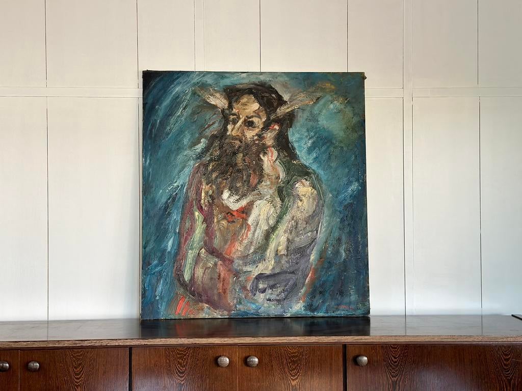 Schilderij Raoul Van Den Hede 1966, Ophalen of Verzenden