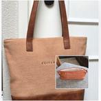 Suitsuit tas met etui, Ophalen of Verzenden, Zo goed als nieuw, Bruin, Handtas