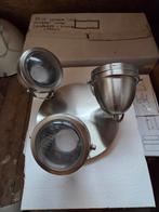 Vintage Look Spotjes Lamp + G10 Smartlampen, Ophalen of Verzenden, Gebruikt, Glas, Vintage