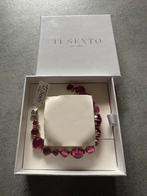 Ti Sento Milano armband, nieuw in doos., Ophalen of Verzenden, Nieuw, Roze, Zilver