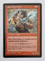 Ogre Berserker Portal Second Age MTG Near Mint, Ophalen of Verzenden, Zo goed als nieuw, Losse kaart