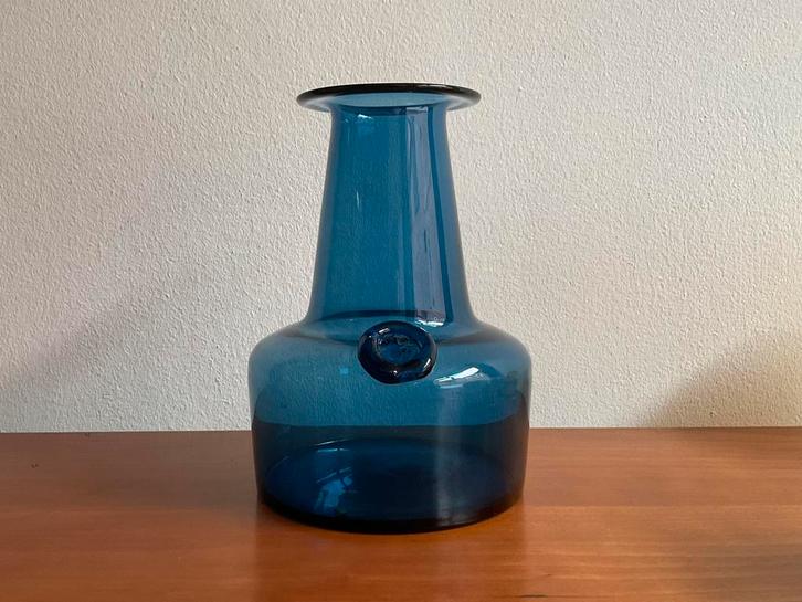 Kastrup Glasværk (Holmegaard), Denemarken Capri vaas J.Bang, Huis en Inrichting, Woonaccessoires | Vazen, Gebruikt, Overige kleuren