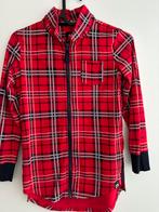 Z8 blouse maat 128/134 Baas red multi check, Z8, Overhemd of Blouse, Ophalen of Verzenden, Zo goed als nieuw