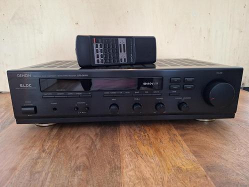 Denon DRA-385RD receiver met remote, handleiding en garantie, Audio, Tv en Foto, Versterkers en Receivers, Zo goed als nieuw, Stereo