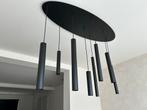 Luxe zwarte hanglamp, 50 tot 75 cm, Ophalen of Verzenden, Zo goed als nieuw, Metaal