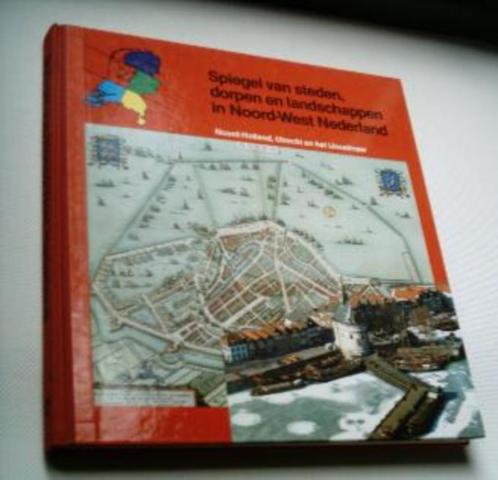 Luchtfoto's en oude kaarten van NW Nederland., Boeken, Atlassen en Landkaarten, Zo goed als nieuw, Landkaart, Nederland, 1800 tot 2000