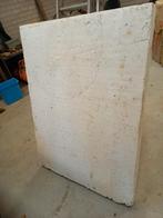 Drukvaste eps plaat, Ophalen