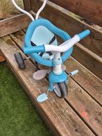 Smoby driewieler met duwstang, Ophalen, Gebruikt, Smoby, Duwstang